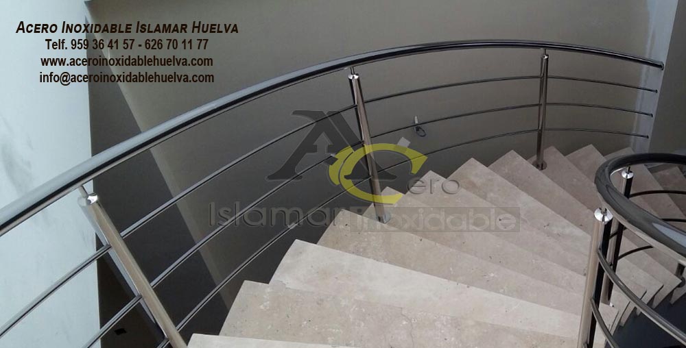 Barandilla Escalera – Acero Inoxidable Islamar Huelva