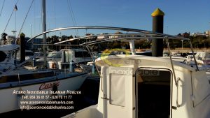 Toldo barco Acero Inoxidable-Islamar Huelva